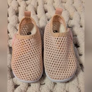 Kids Mesh Slip-On Shoes - Pink